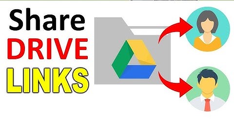How to Share a Link on Google Drive