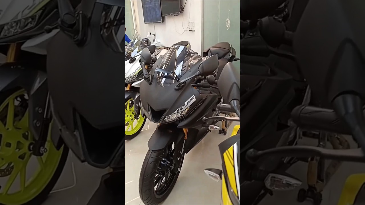 Matte Black Colour Yamaha R15 V3 Indonesia Version New 2025 Model 