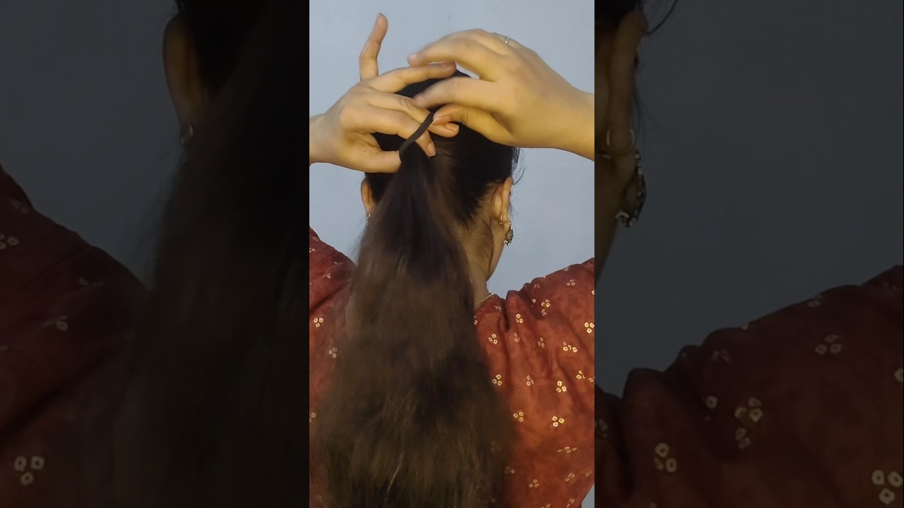 DIY Pearl Hair Accessory 🤯🦢 #hairstyle#hairaccessories #pearl#chhathpuja #ashortaday Pearl