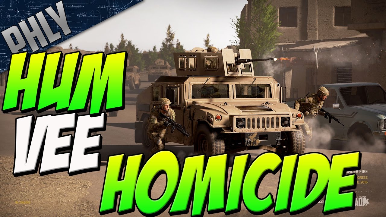 Squad - HUMVEE .50CAL  HOMICIDE (Squad Gameplay)