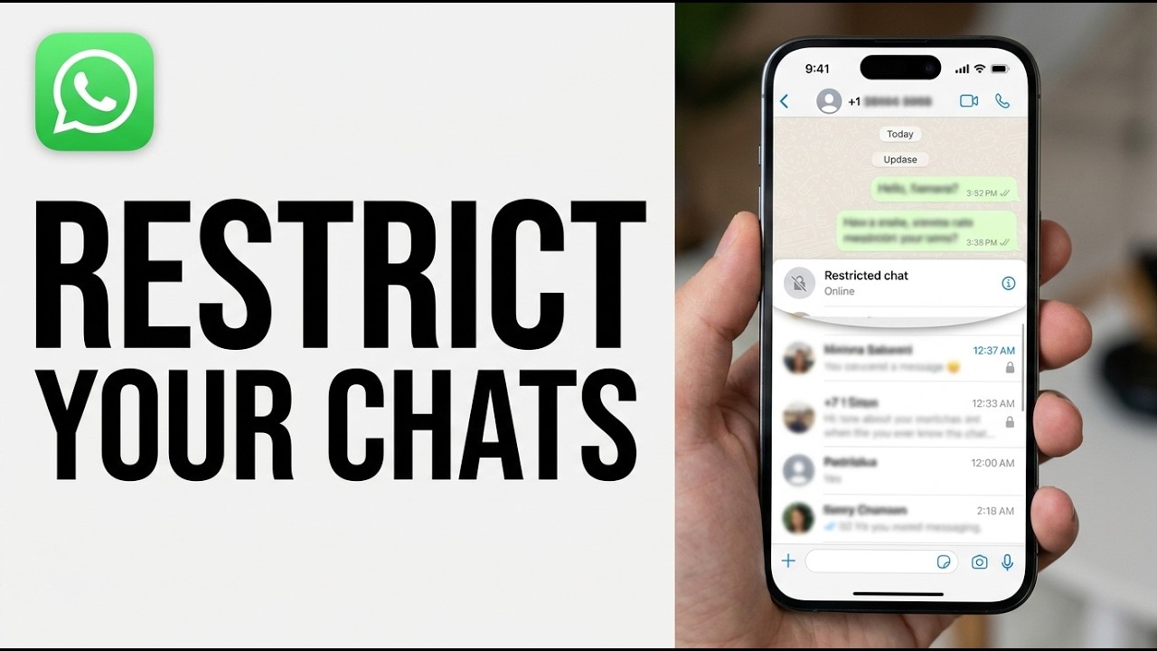 ميزة Restrict Chat في واتساب