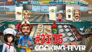 Cooking Fever Restaurant Level 31-35 | Burger & Hotdog Cooking Games screenshot 1