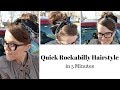 Quick Rockabilly Hairstyle in 5 Minutes