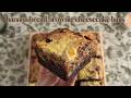 Banana Bread Brownie Cheesecake Bars ♡ Bake With Me