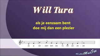 Video thumbnail of "Will Tura - Draai dan 7 9 7 2 0 4 - Karaoke"