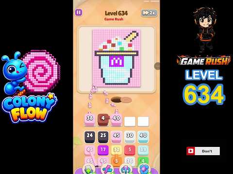 Colony Flow Level 634 Walkthrough Gameplay - Colony Flow