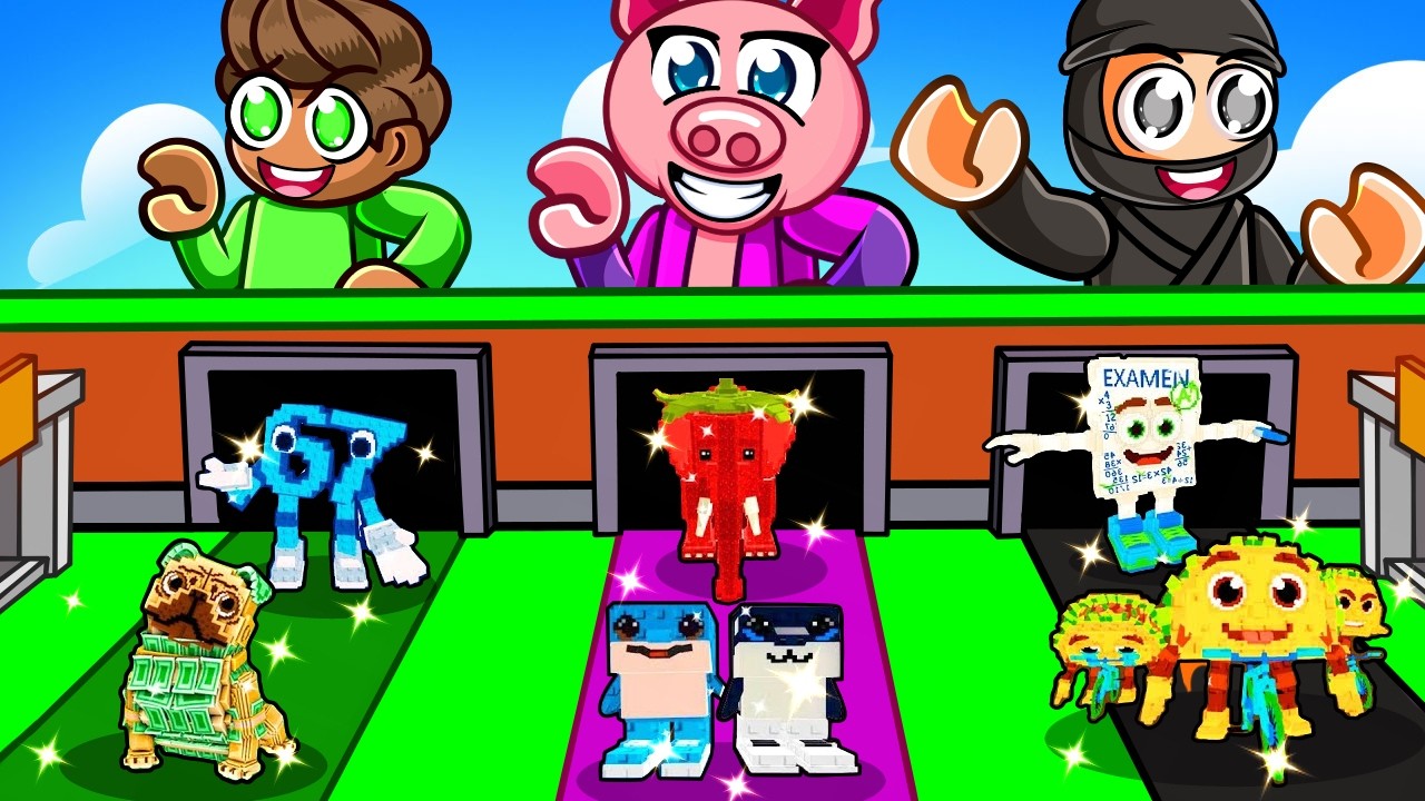 Použil Jsem MAX ŠTĚSTÍ na 3 PÁSECH ve Steal a Brainrot!