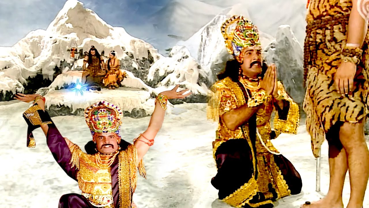 अहंकारी रावण ने शिव पार्वती सहित कैलाश पर्वत क्यों उठाया || शिव रुद्राष्टक की रचना || 