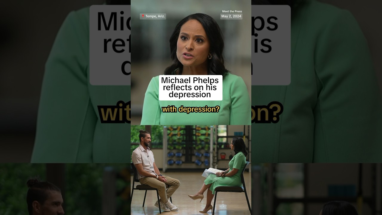 Michael Phelps reflects on his depression