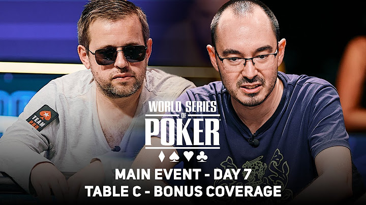 WSOP 2025 Main Event | Day 7 | Table C Bonus Coverage