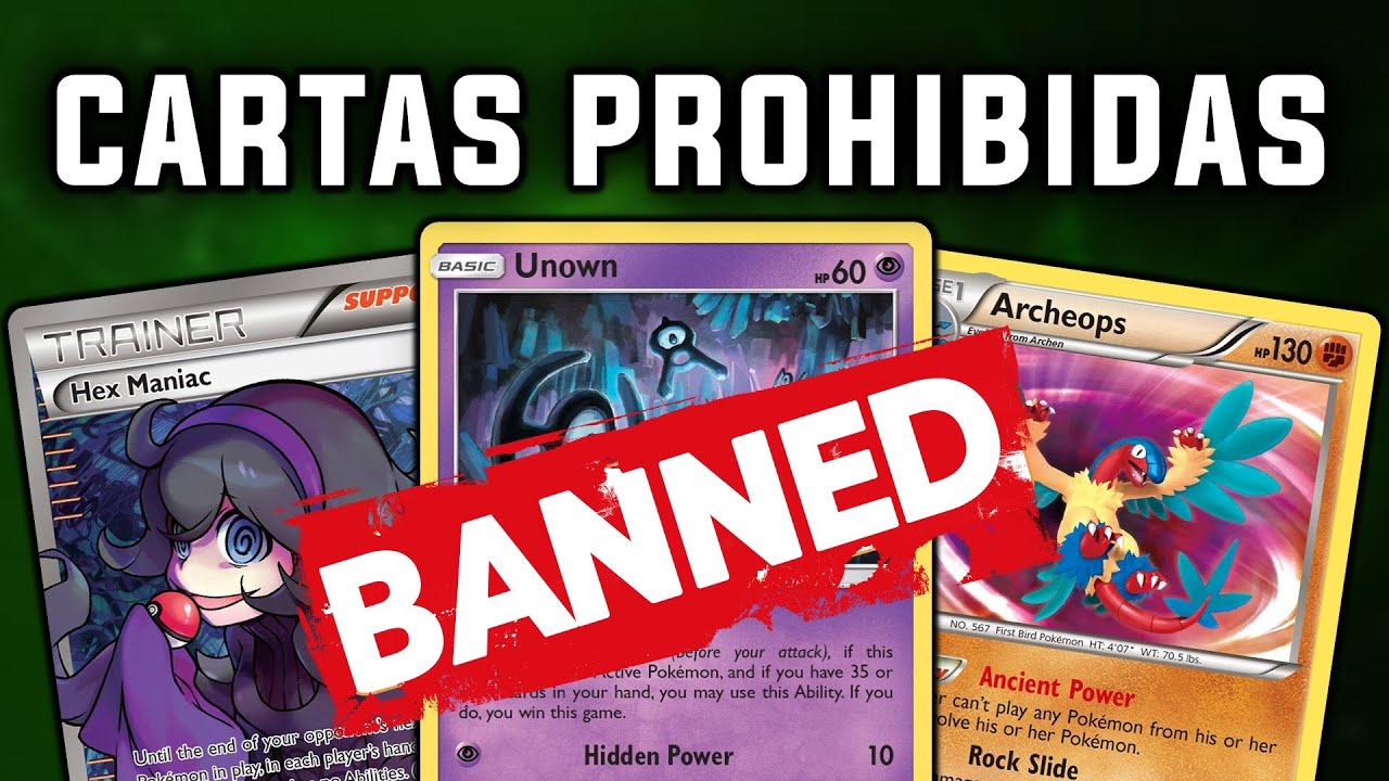 La historia de TODAS las cartas PROHIBIDAS de Pokémon