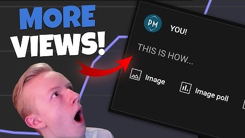 How To Get The Community Tab (Get More Views on YouTube) - 2023