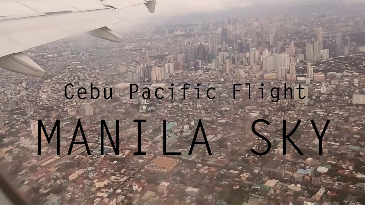 Cebu Pacific Flight Manila to Zamboanga YouTube