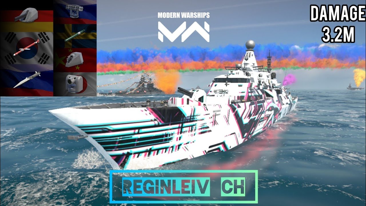 Gameplay HMS Type 83 3.2M Dmg [Modern Warships]