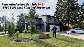 $699,000 Home For Sale | 3,400 SqFt with 4 Bedrooms in Edmonton, AB, Canada