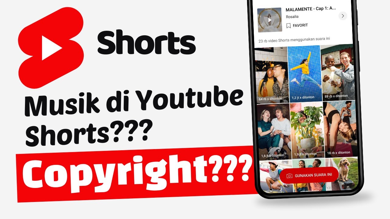 Musik di Youtube Shorts apakah No 