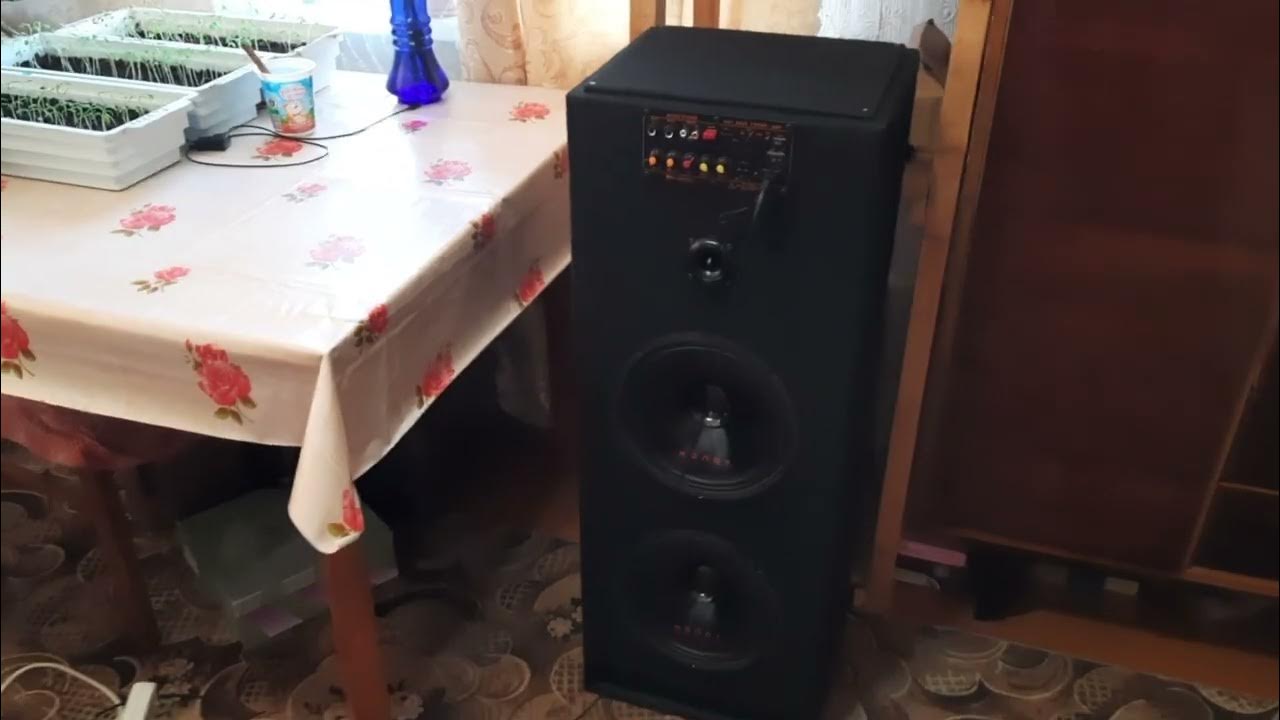 Еще раз послушаем большую колонку) - YouTube