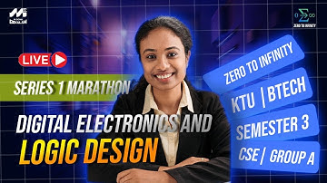 DIGITAL ELECTRONICS AND LOGIC DESIGN | S3 |  2024 Scheme | Group A - CSE |ZTI-Btech| Series Marathon