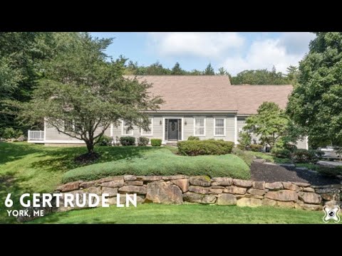 6 Gertrude Ln, York, ME home video tour