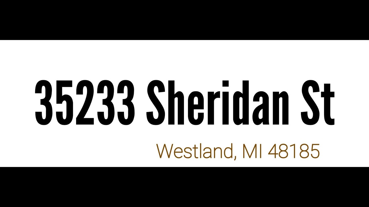 35233 Sheridan St, Westland, MI 48185