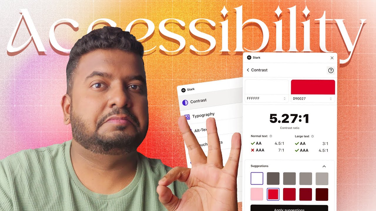 How to Make Your Designs Accessible (Figma Tutorial) - YouTube