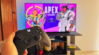 LG OLED C2 + Apex Legends Pov Gameplay NO Commentary 4K 120 FPS XBOX SERIES X | Best Gaming TV