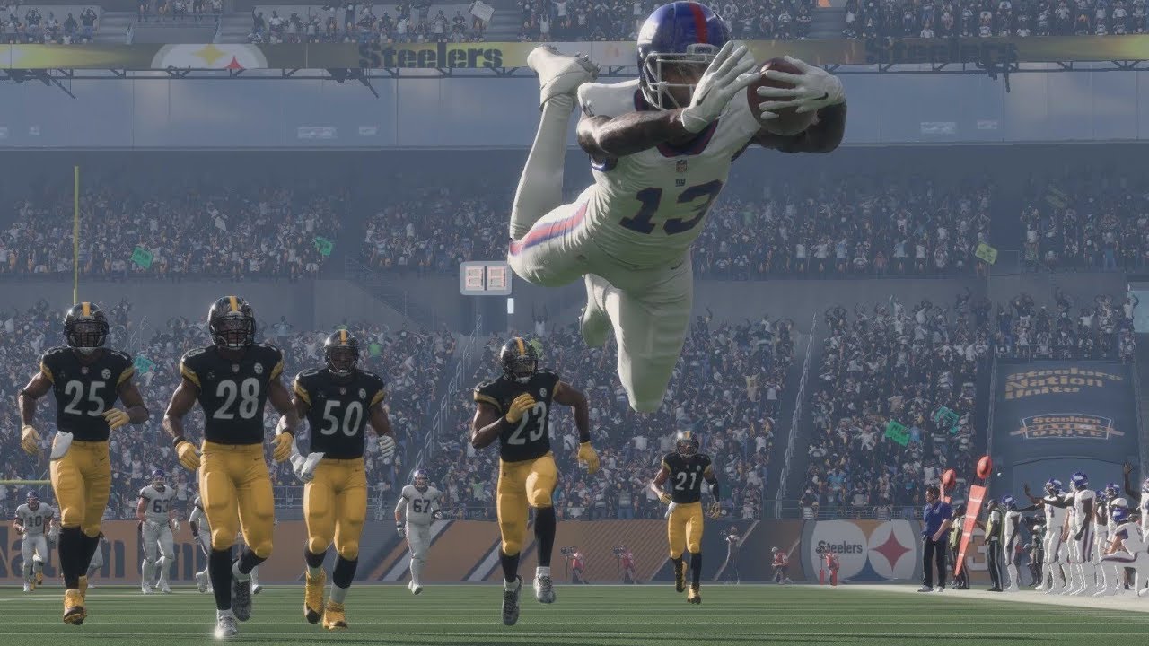 ODELL BECKHAM JR VS ANTONIO BROWN!! 1000+ YARDS!! NEW RECORD!! INSANE MUST SEE!!