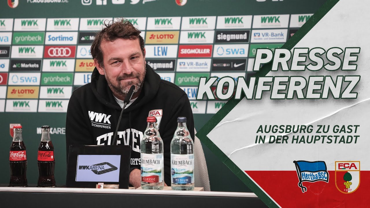 21/22 // Pressekonferenz vor Hertha // Markus Weinzierl