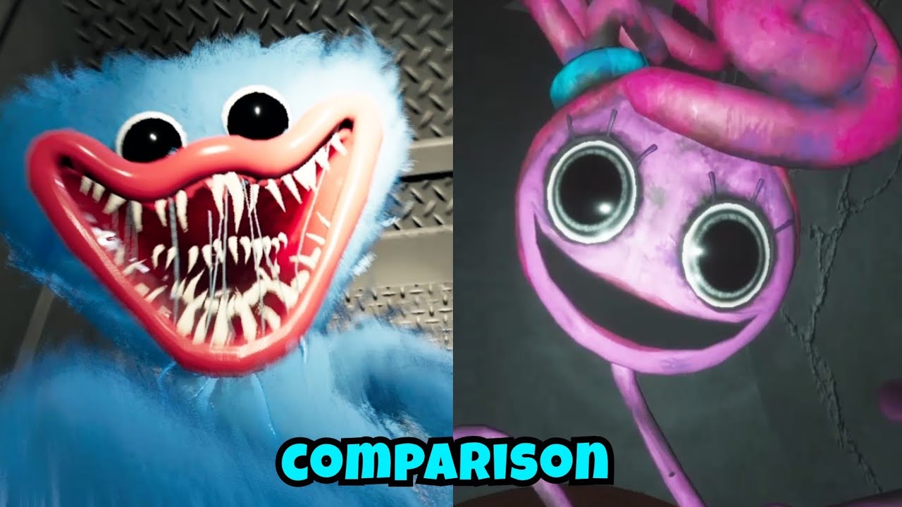 Jumpscare Battle, Poppy Playtime Huggy Wuggy Vs Mommy Long Legs Vs The Gas  Mask