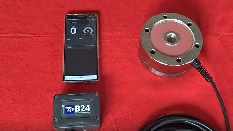 Bluetooth transmitter for load cells