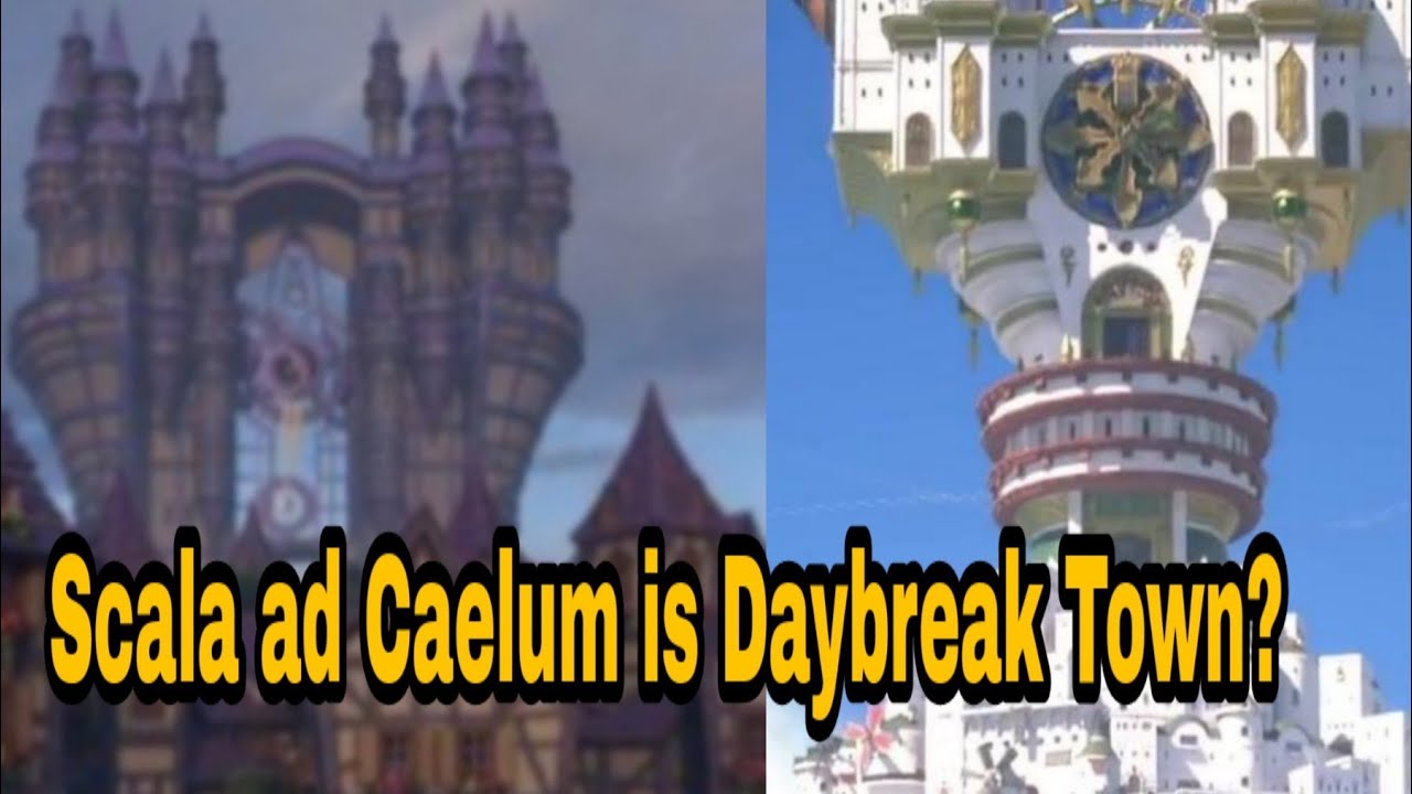 Kingdom Hearts III - Scala ad Caelum is Daybreak Town? THEORY