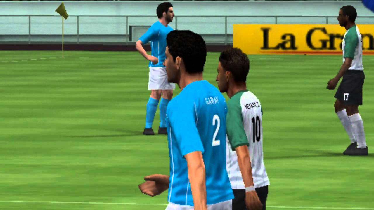ワールドサッカー ウイニングイレブン14 Gameplay Brazil Vs Argentina Pv ｐｓｐ Youtube