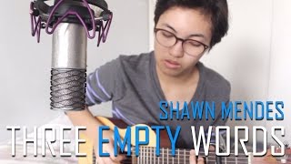 SHAWN MENDES Three Empty Words | Acoustic cover by Alyza