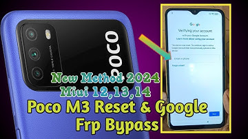 How to Hard Reset & Google Account Frp Bypass On Poco M3,M3 Pro,Poco All Model