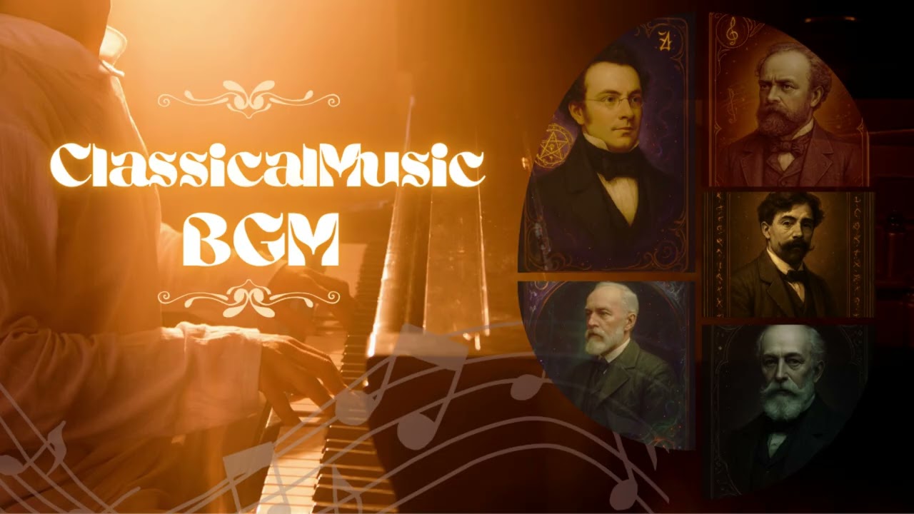 【作業用BGM】クラシックまとめ| シューベルト | アルベニス | サーンス | デュカス | ドヴォルザーク |Classical Music for Work