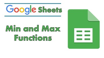 Google Sheets: Min and Max Formula