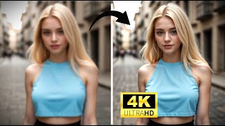 Free Video Upscale Ai In One Click ( topaz alternative)