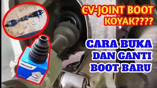 Cara tukar drive Shaft boot  Bezza ( save budget)