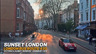 A new perspective on London's Southwest: Riding Bus 430 from South Kensington to Roehampton 🚌