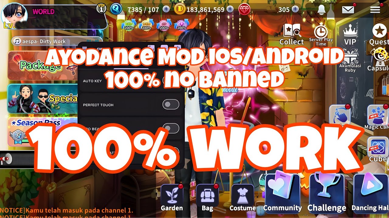 Ayodance Mobile MOD MENU VIP v31600 NEW NOT ROOT❗❗