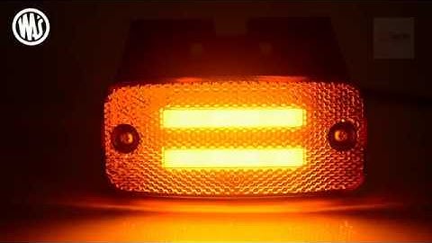 WAS W157 & W158 Series LED Side Markers/Directional Indicator Lamps from Dun-Bri Group