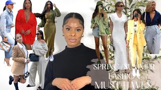 Spring & Summer Fashion Trends & Essentials.