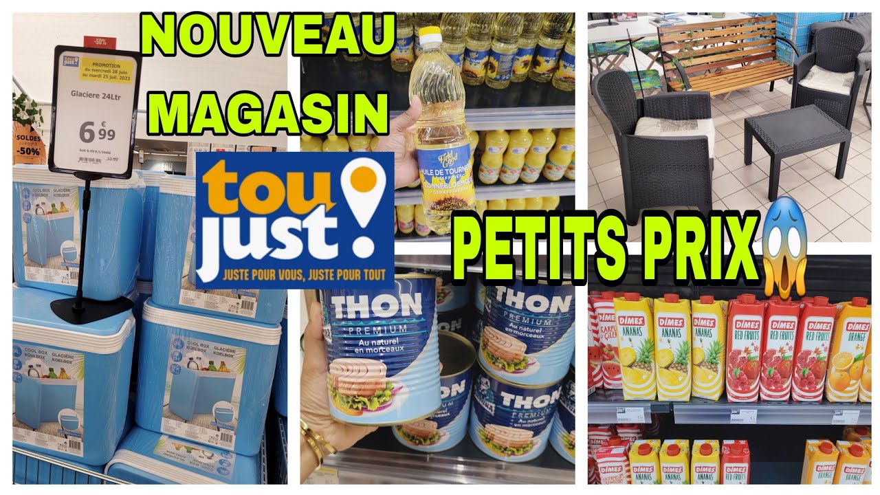 TOU JUST! NOUVEAU MAGASIN😱PETITS PRIX! 06.07.23 #toujust #ouverture #lempde #clermont #soldes