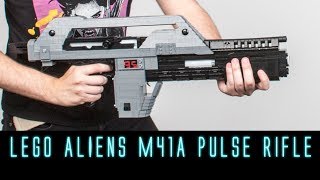LEGO Aliens 🔹 LEGO M41A Pulse Rifle (with INSTRUCTIONS!) @NickBrick