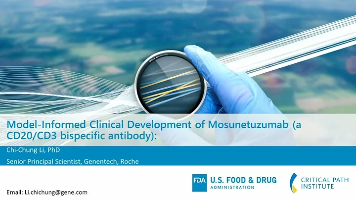 Module 7 – Case Study 2: Model-Informed Clinical Development of Mosunetuzumab