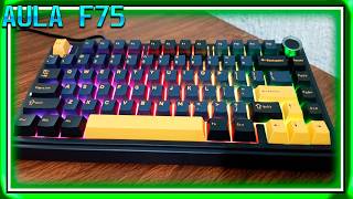 !!!EL MEJOR TECLADO CALIDAD PRECIO EPOMAKER X AULA F75!!!!