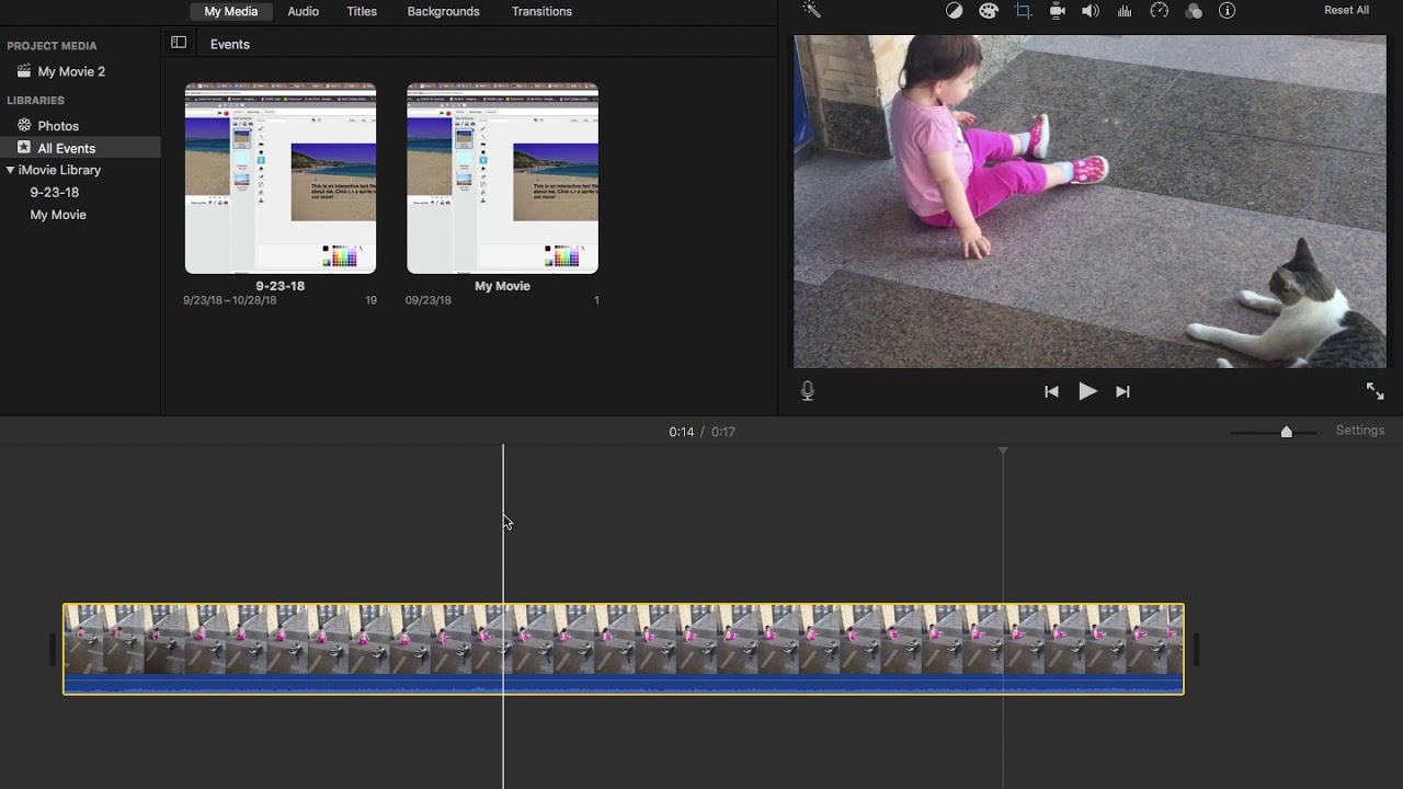Getting started with iMovie - YouTube