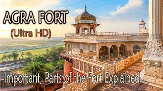 AMAZING AGRA FORT (ULTRA HD) | AGRA FORT TOUR WITH DETAILS | UNESCO WORLD HERITAGE SITE