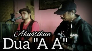 Baby Shima feat Sule - Terpisah Jarak Dan Waktu Cover Akustik by AA [ LIVE ]