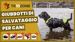 I 5 migliori giubbotti di salvataggio per cani